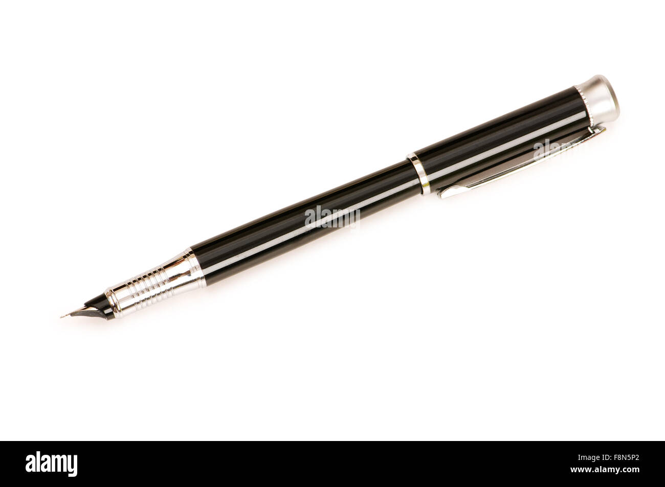 Writing pen isolated on the white background Stock Photo - Alamy