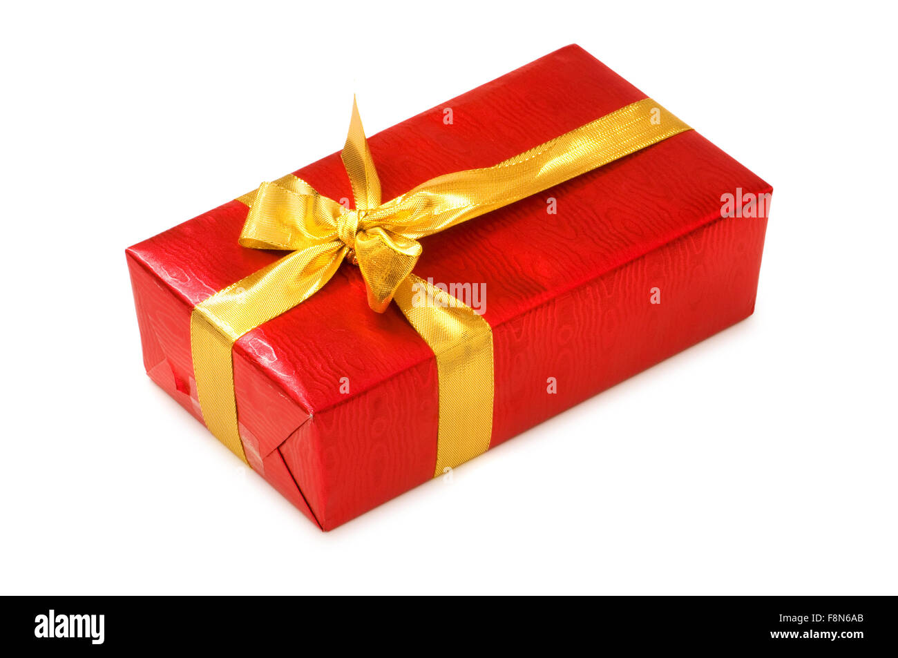 Gift boxes isolated on the white background Stock Photo - Alamy