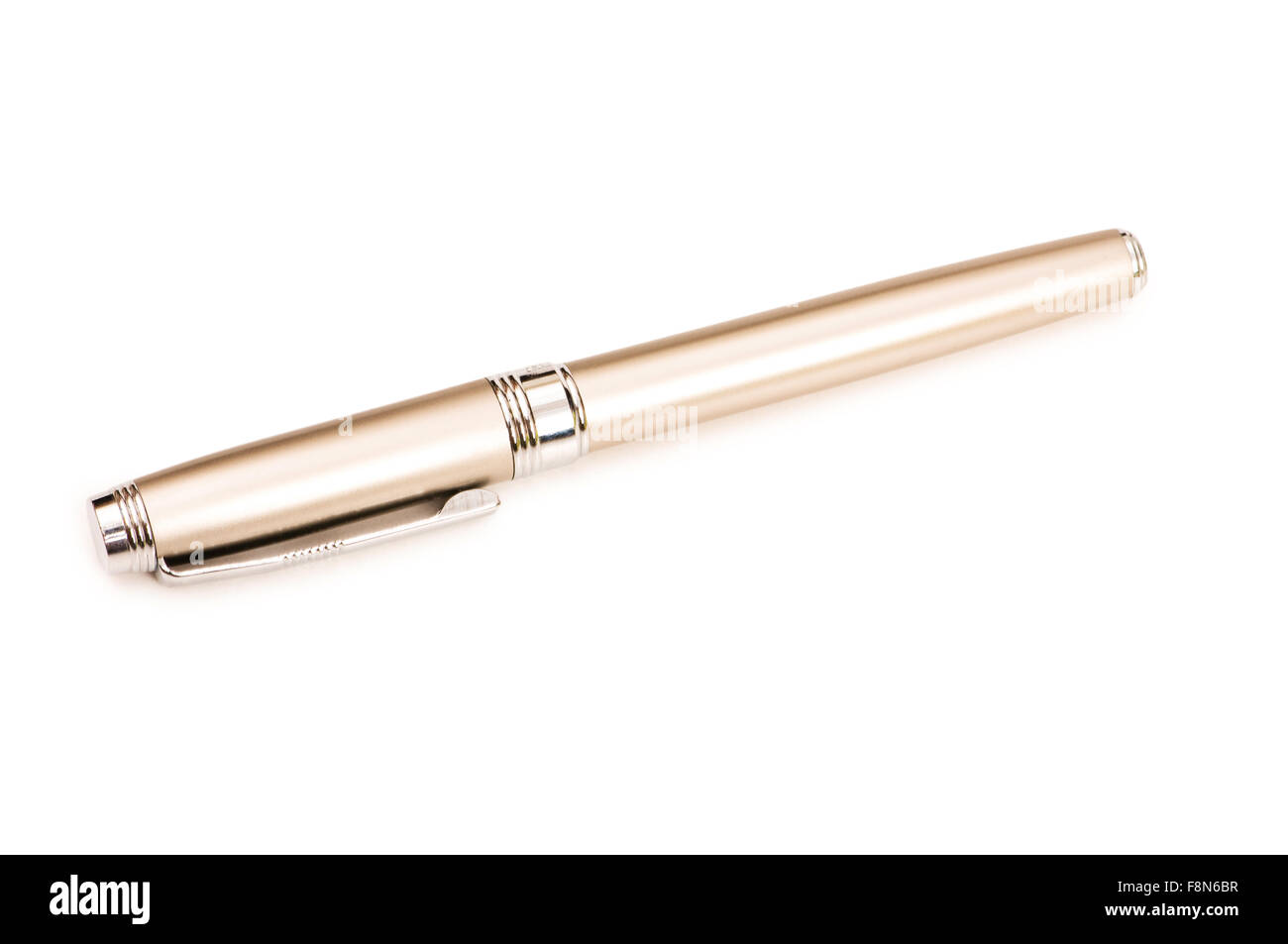 Writing pen isolated on the white background Stock Photo - Alamy