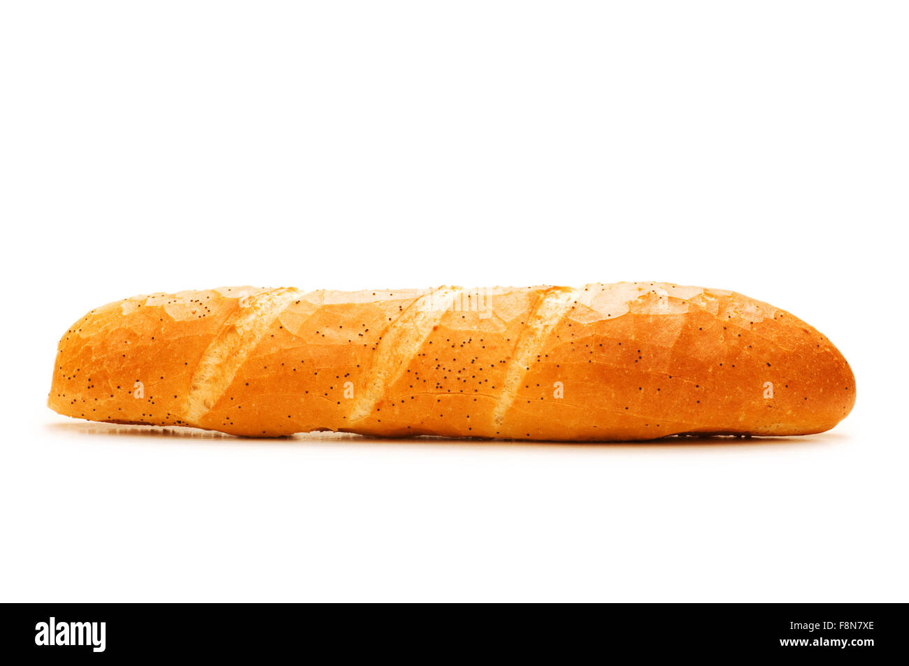 Fresh bread isolated on the white background Stock Photo - Alamy