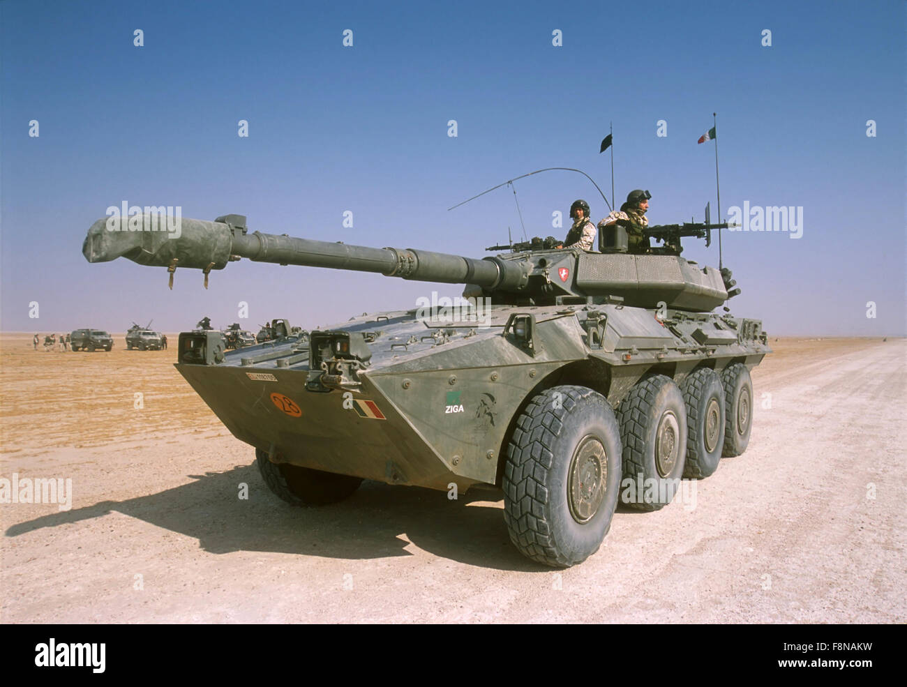 Italian Army, heavy armored car Centauro Stock Photo Alamy