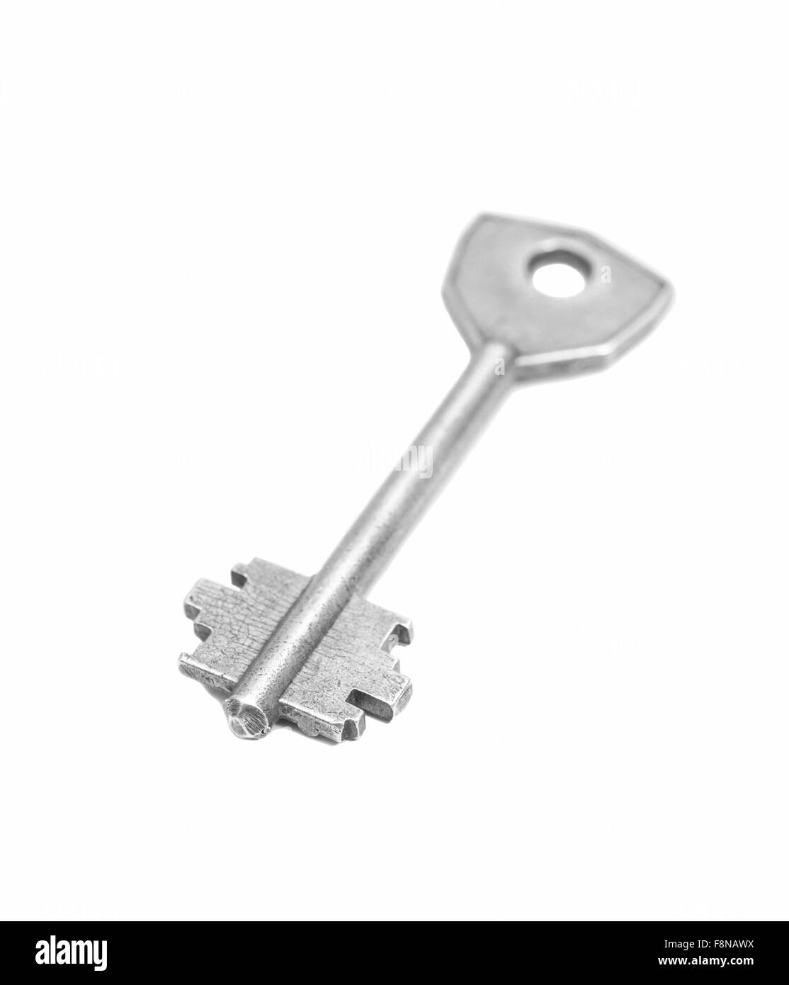 door key isolated on white background Stock Photo Alamy