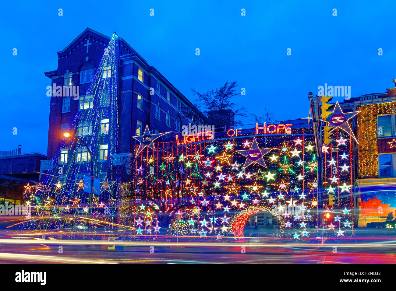 Sait pauls christmas lights