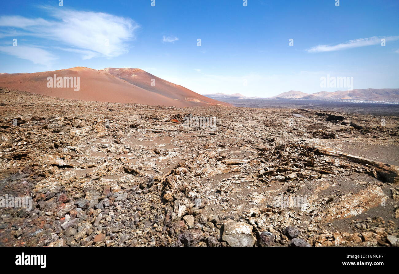 Lanzarote, Timanfaya National Park, Canary Islands, Spain, UNESCO Stock Photo