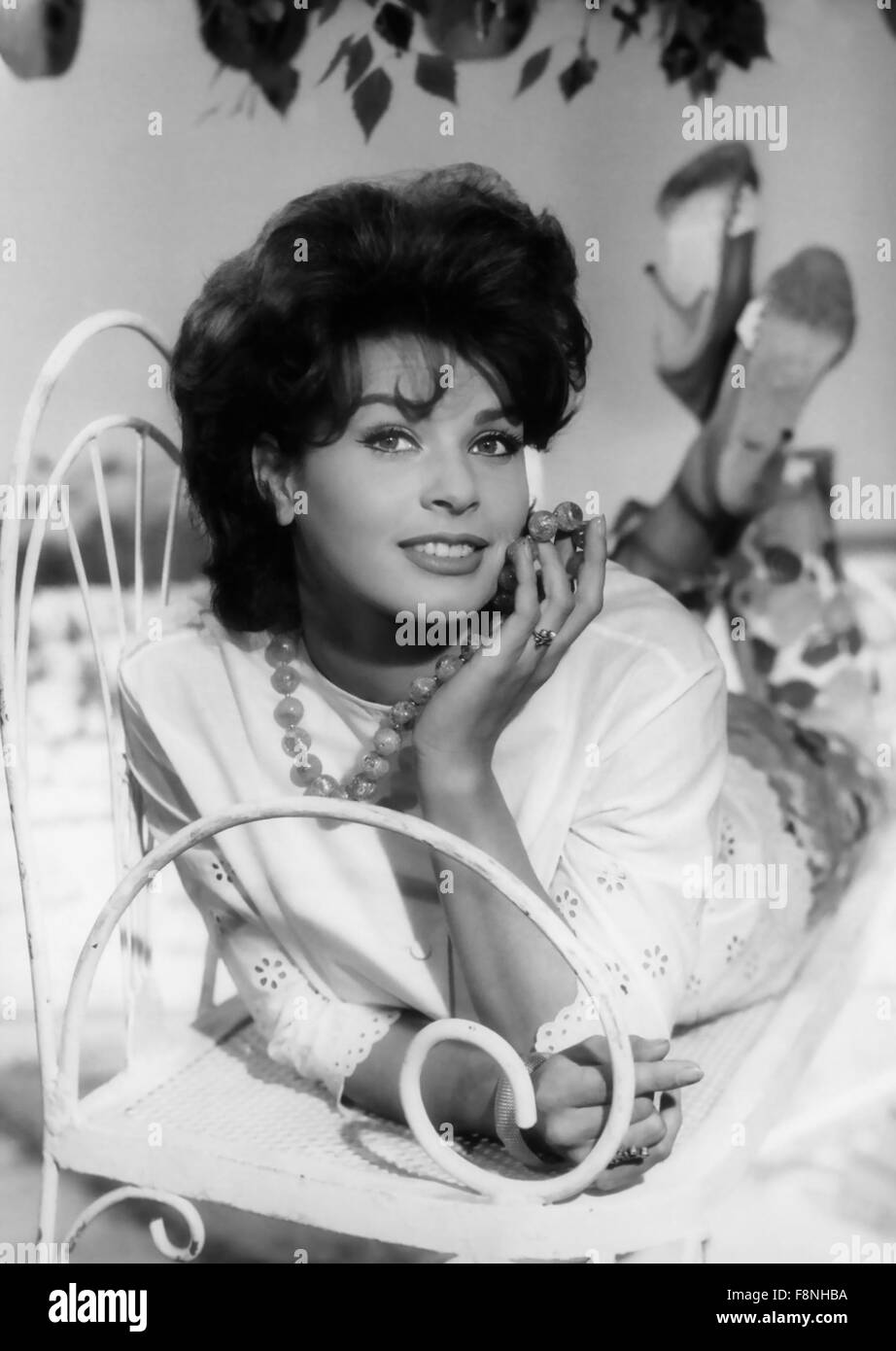 SENTA BERGER Austrian film actress about 1962 Stock Photo Alamy