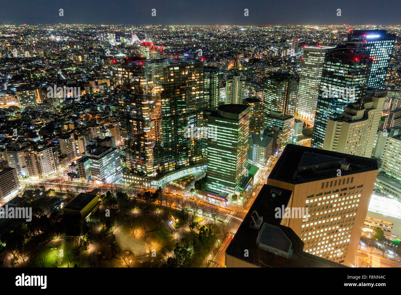 Tokyo overview hi-res stock photography and images - Alamy