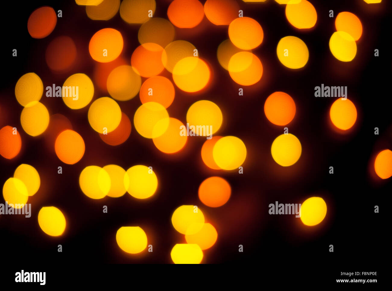 Defocused christmas lights. New Year bokeh. Abstract background for ...