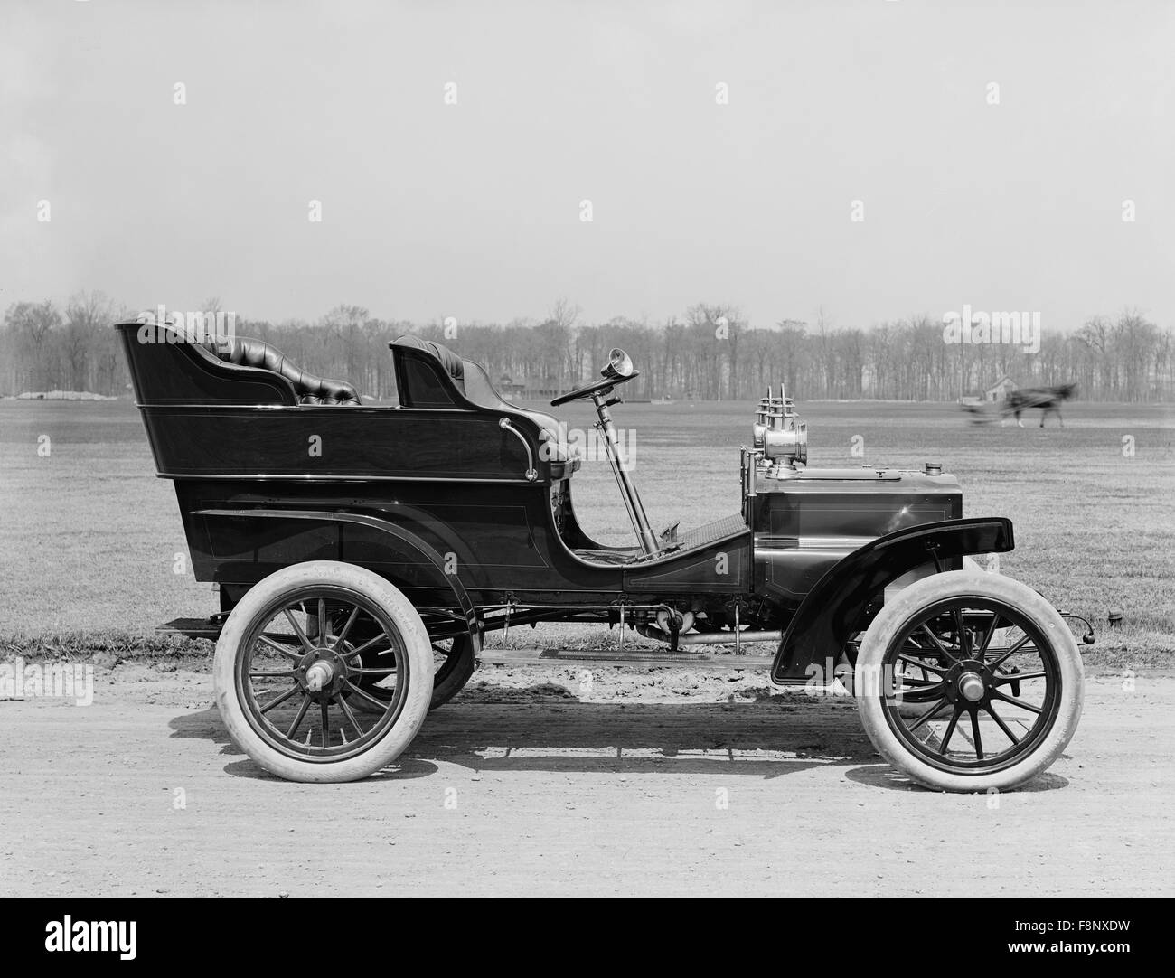 Touring Car Profile, Northern Manufacturing Company, 1905 Stock Photo