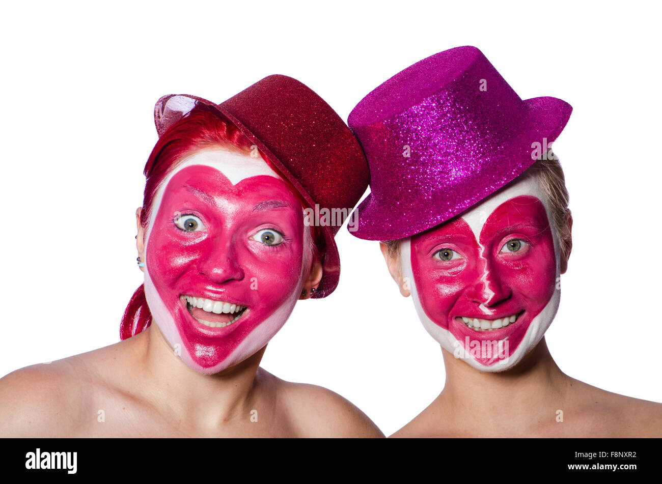 Carnival pink and white paint hi-res stock photography and images - Page 3  - Alamy