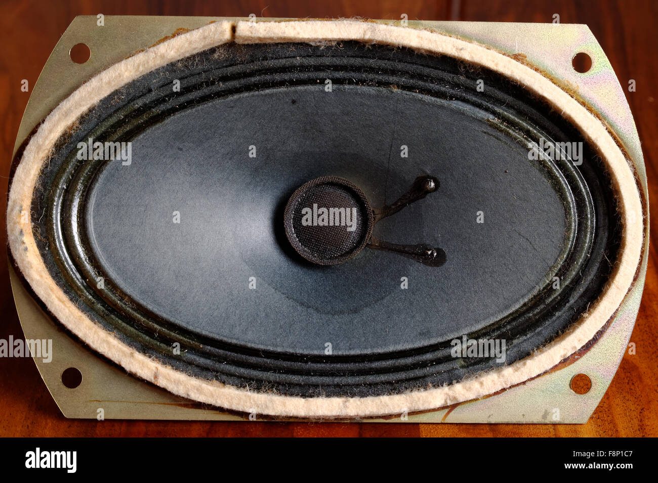 old speaker box