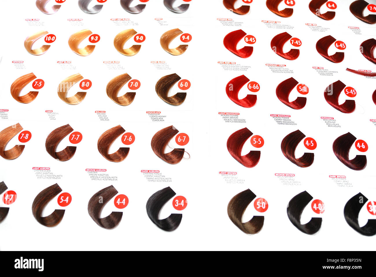 L'ORÉAL - Color Chart DiaRichesse & DiaLight  Brown hair color chart, Hair  color chart, Milkshake hair products