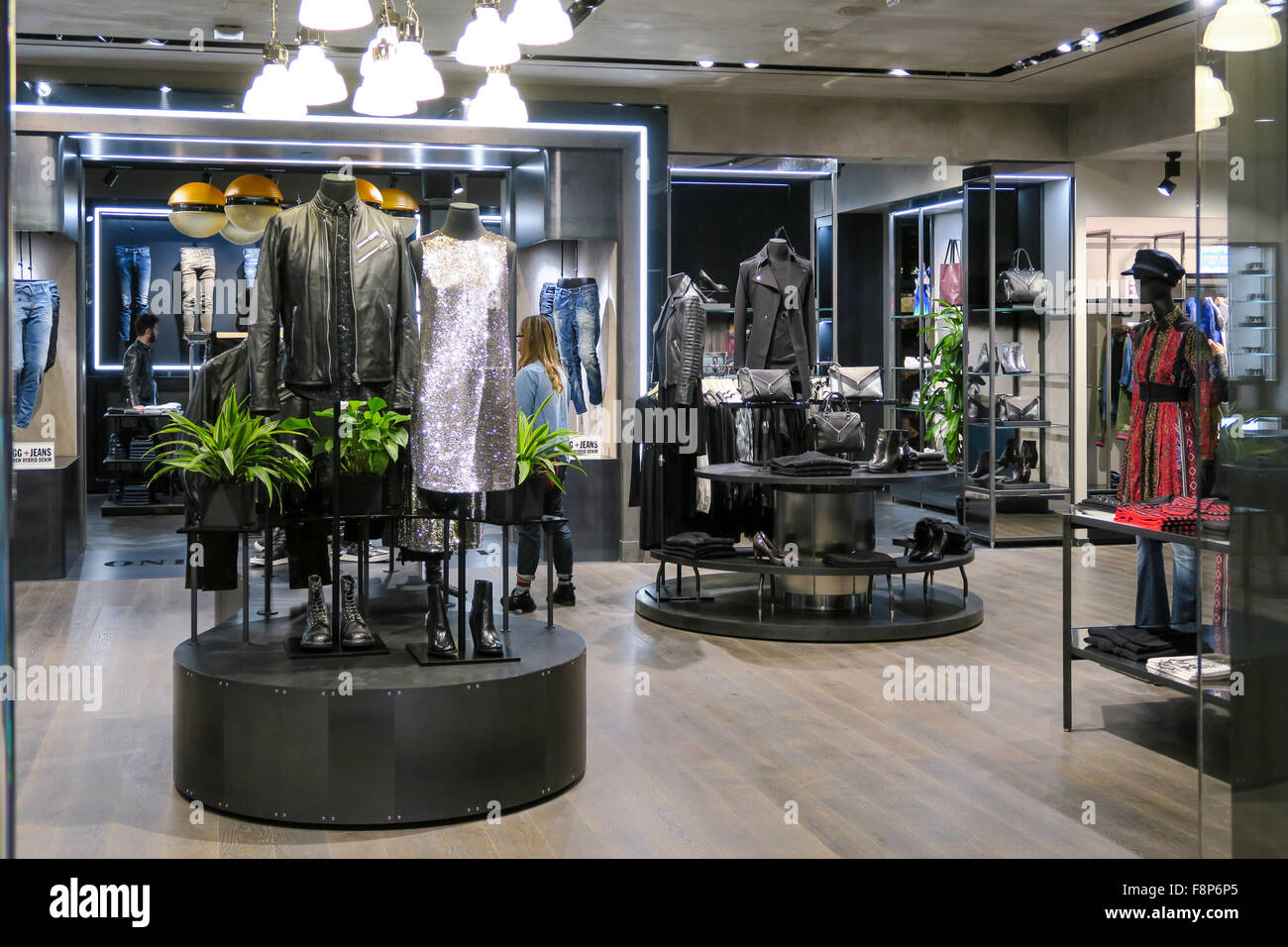Diesel Store in Time Warner Center at Columbus Circle, NYC Stock Photo -  Alamy