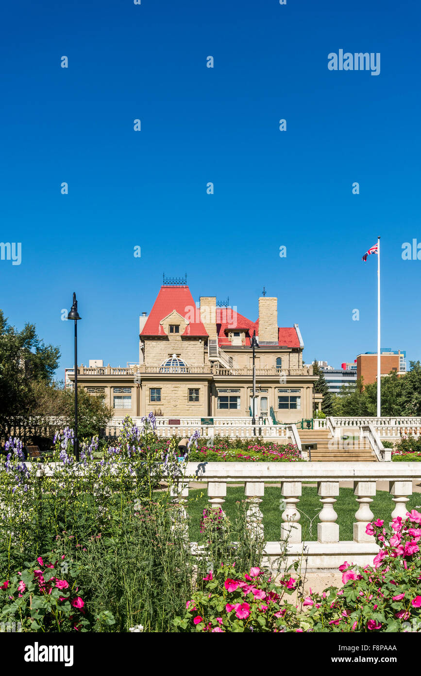 The Lougheed House, Calgary, Alberta, Canada Stock Photo Alamy
