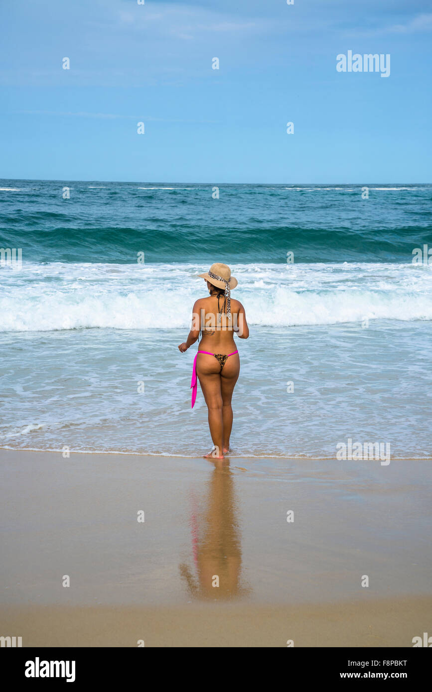 Brazil beach bikini hi-res stock photography and images - Alamy