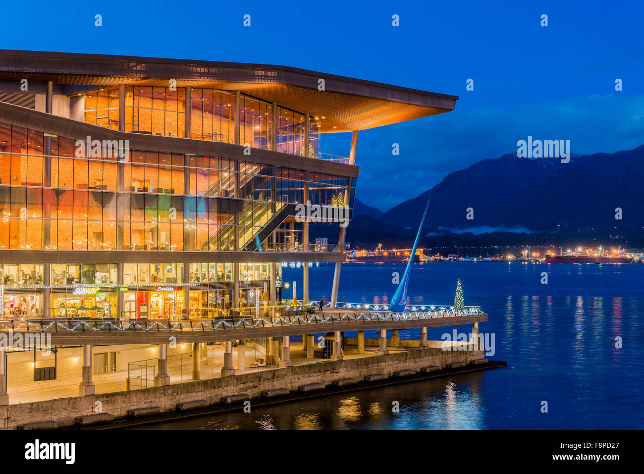Vancouver Convention Centre West, Vancouver, British Columbia, Canada Stock Photo