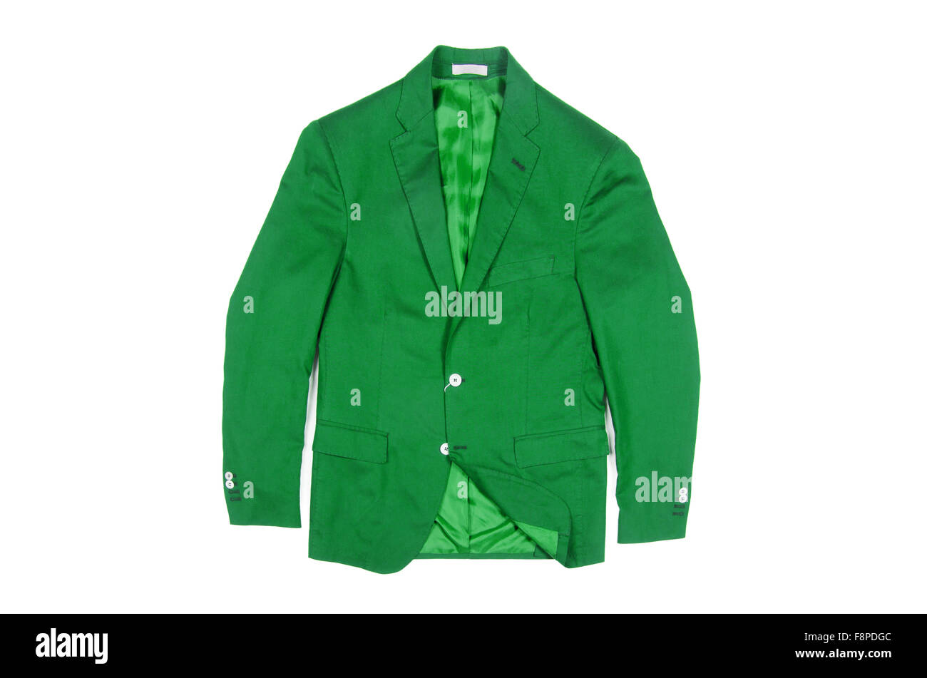 Jacket isolated on the white background Stock Photo - Alamy