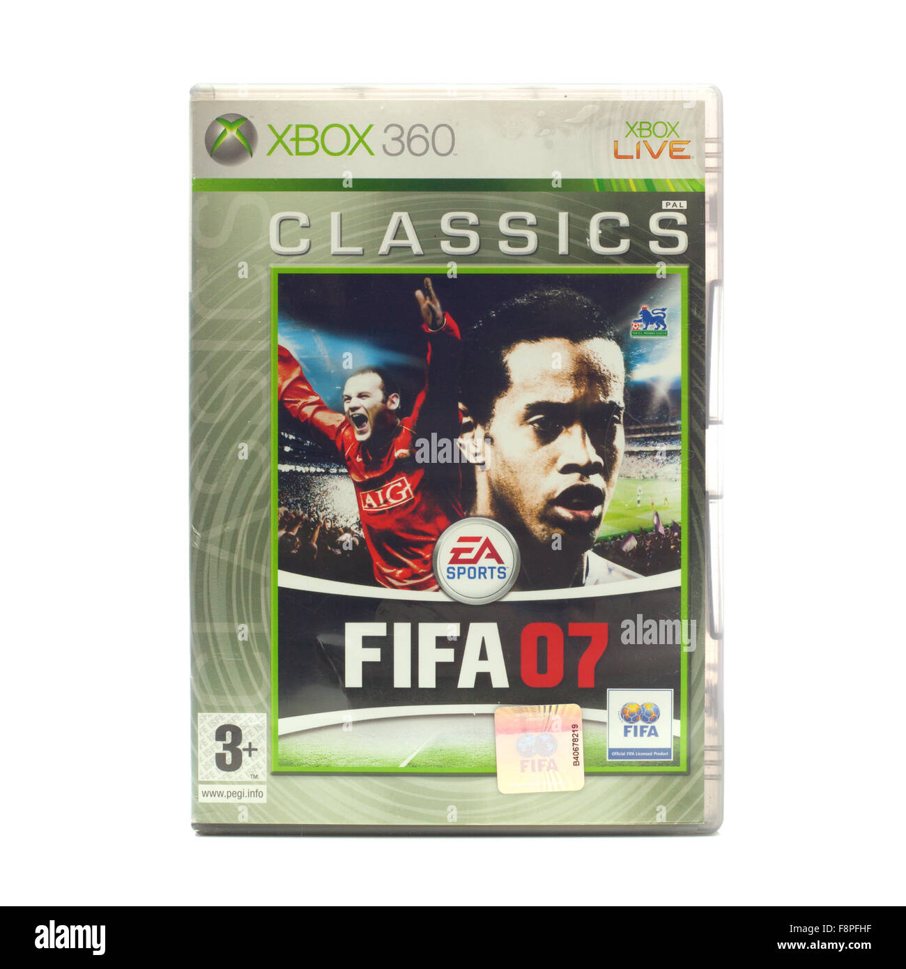 FIFA 2007 by EA Sports for the XBox console on a White Background Stock  Photo - Alamy
