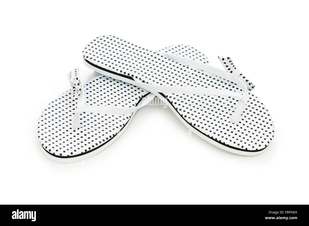 Summer shoes isolated on the white background Stock Photo - Alamy