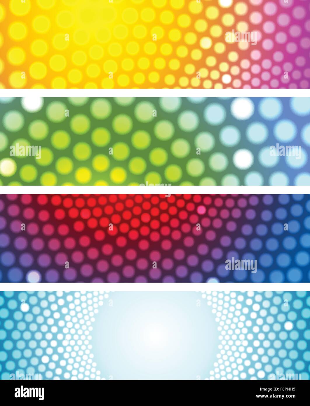 Vector bright banners with circles hi-res stock photography and images ...