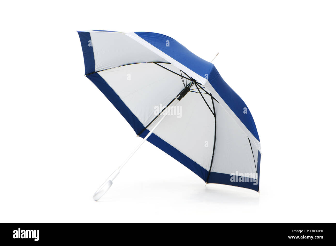 Colourful umbrella isolated on the white background Stock Photo - Alamy