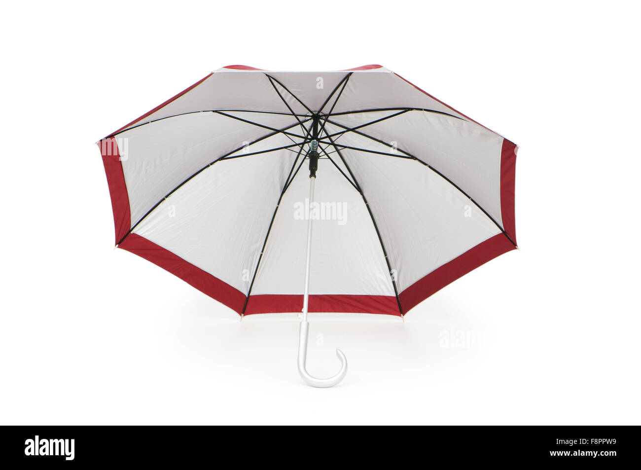 Colourful umbrella isolated on the white background Stock Photo - Alamy