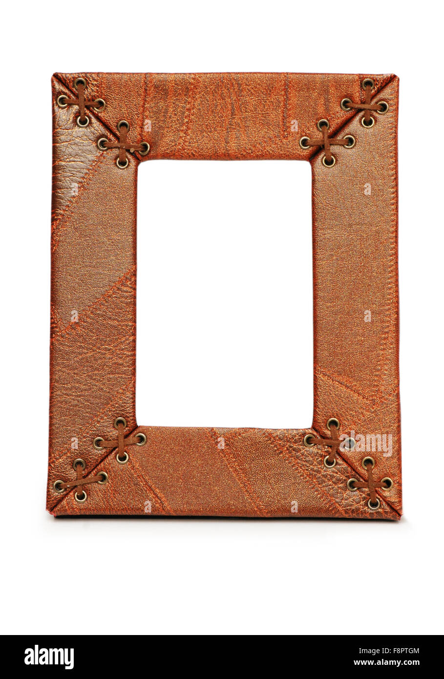 Picture frame isolated on the white background Stock Photo - Alamy