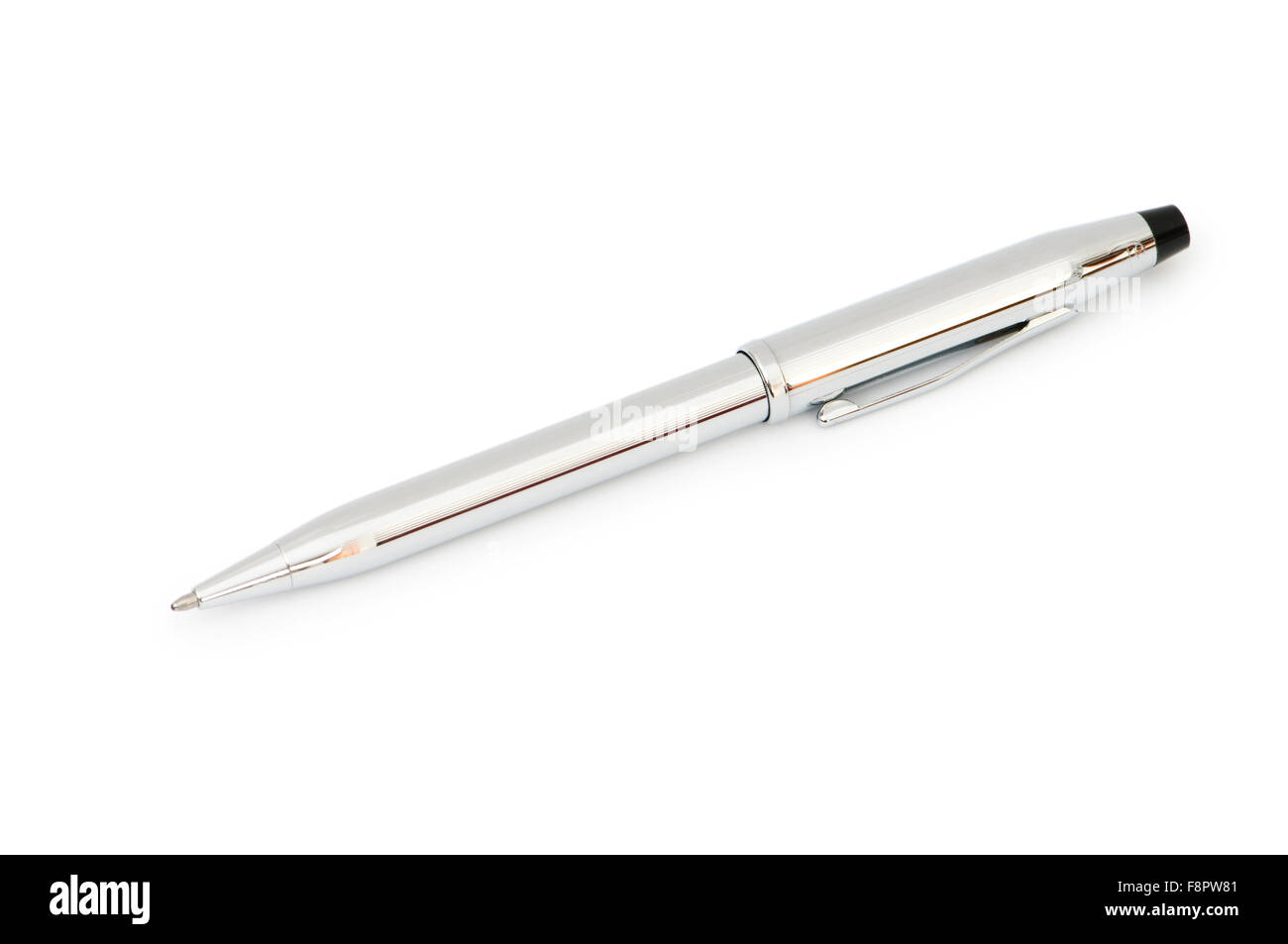 Writing pen isolated on the white background Stock Photo - Alamy