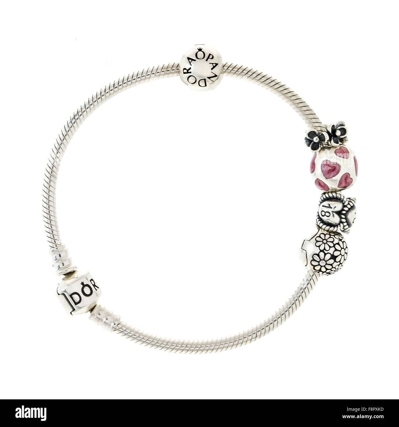 Pandora bracelet hi-res stock photography and images - Alamy