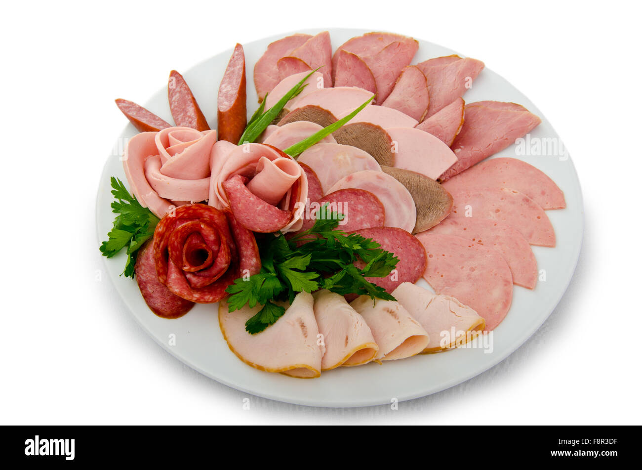 Мясная тарелка оформление