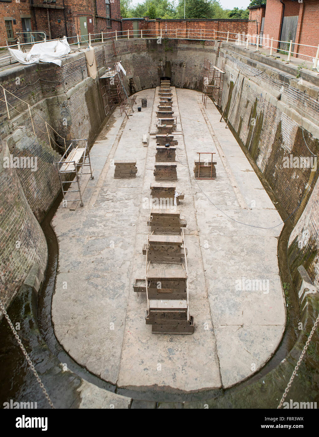 Dry Dock at Gloucester Stock Photo - Alamy