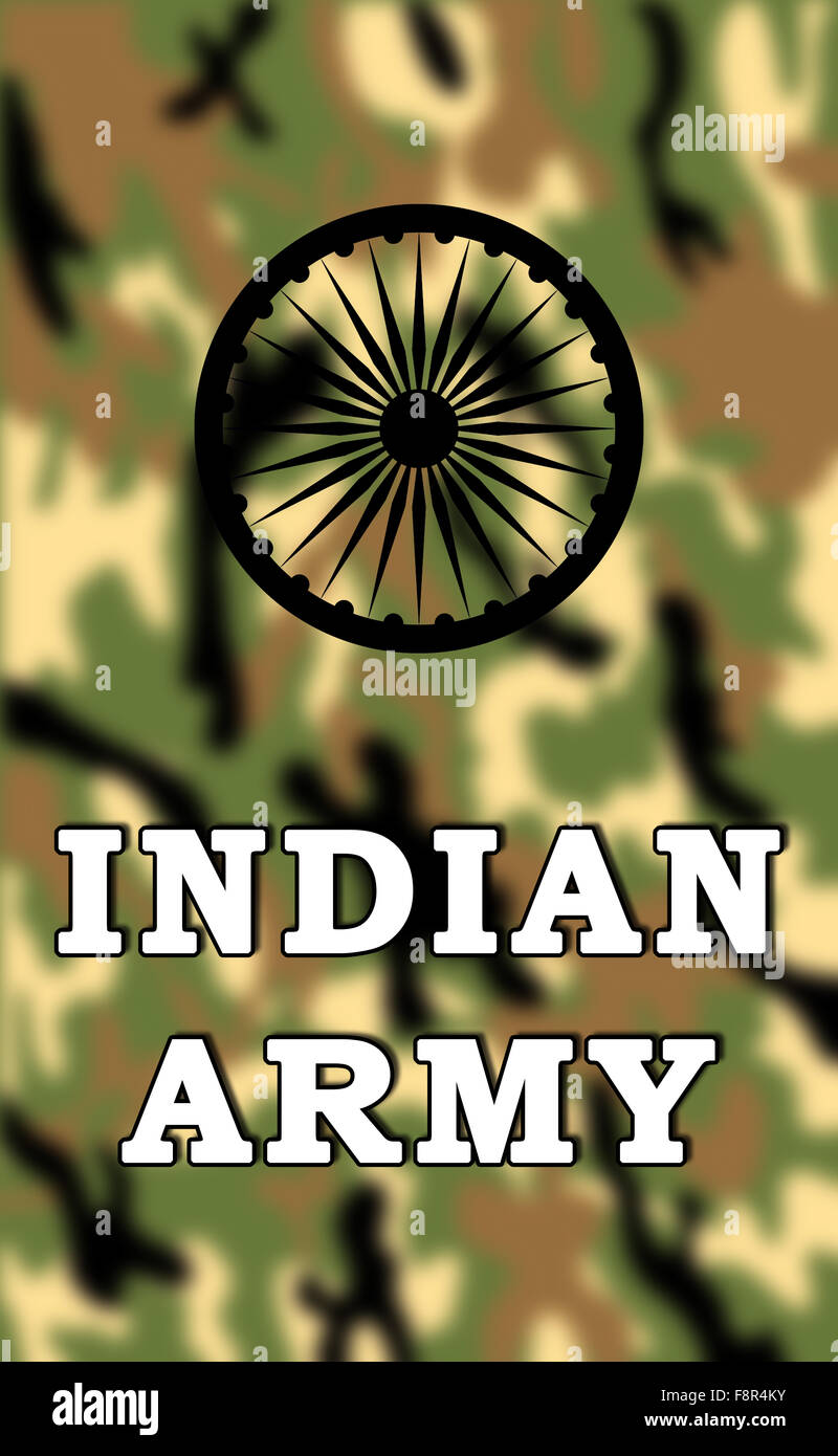 Indian ArmyMilitary Camouflage Pattern Background Stock Photo - Alamy