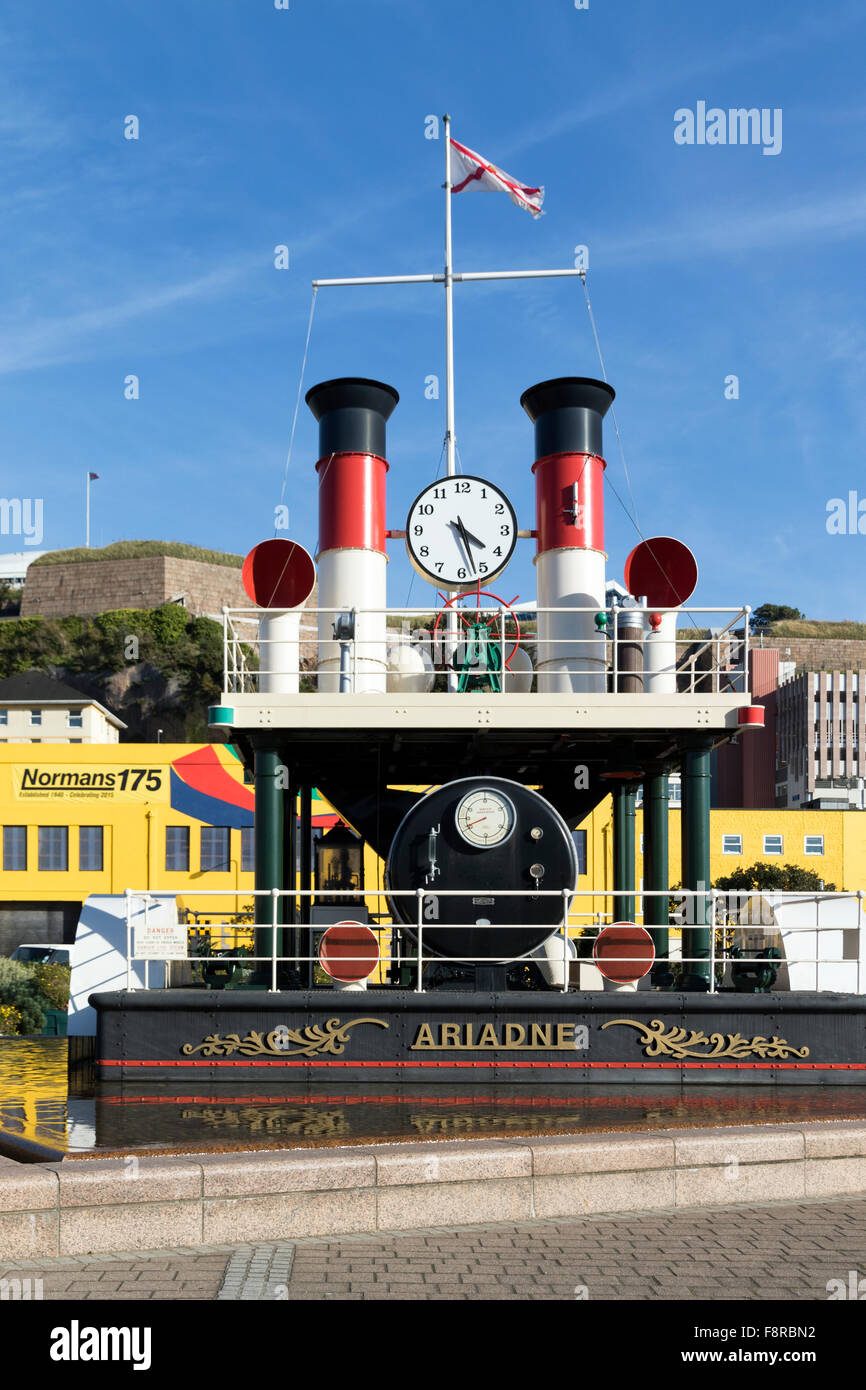 Jersey steam clock hires stock photography and images Alamy