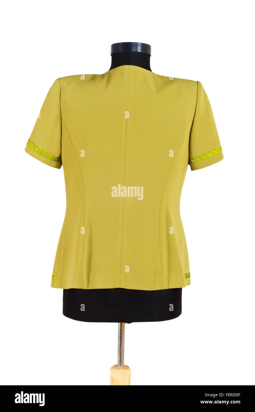 Stylish jacket isolated on the white background Stock Photo - Alamy