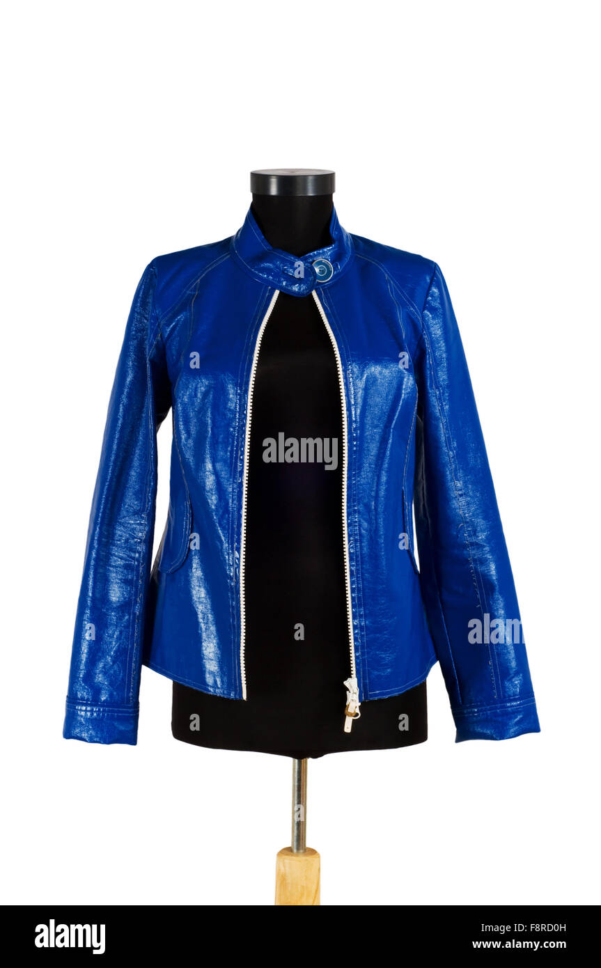 Stylish jacket isolated on the white background Stock Photo - Alamy