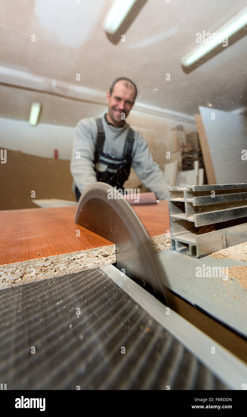 carpenter treated wood Stock Photo Alamy
