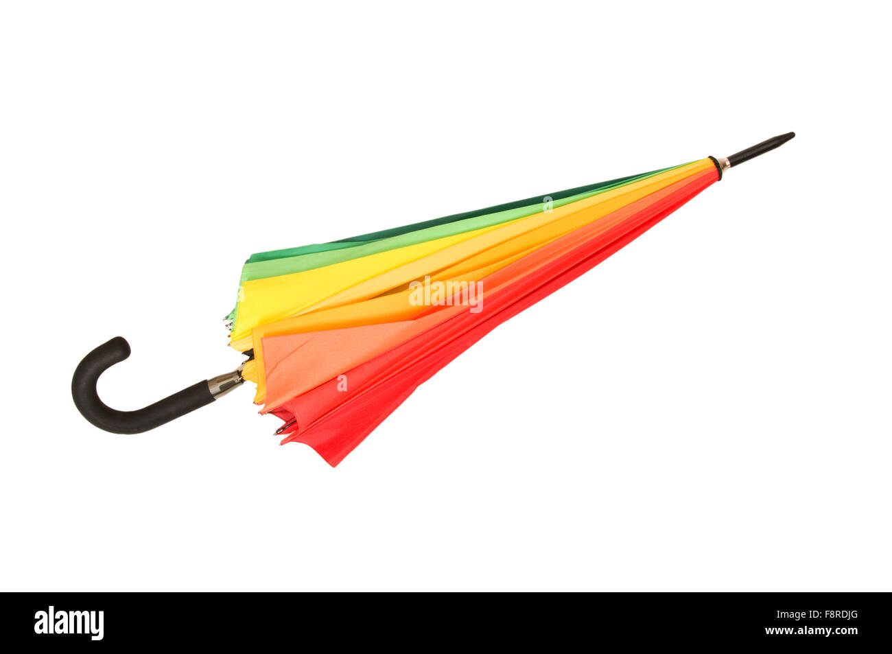 Colourful umbrella isolated on the white background Stock Photo - Alamy