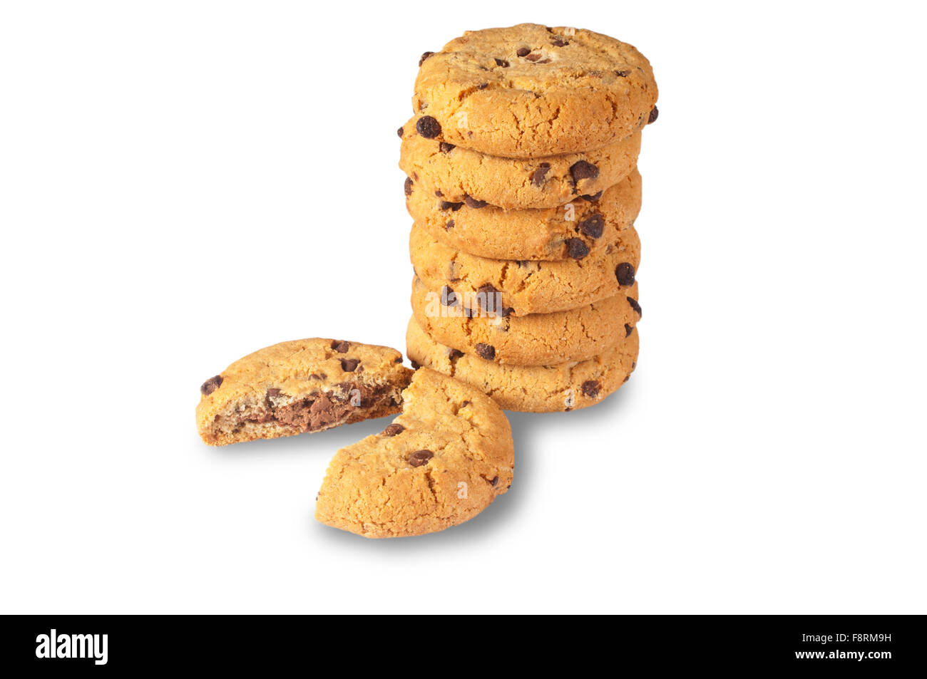 Chocolate Biscuits Stock Photo
