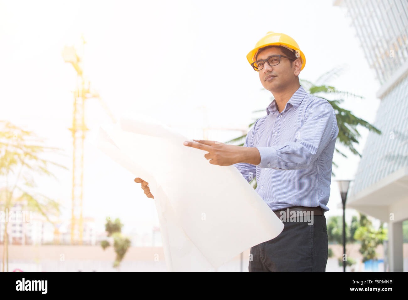 indian male architecture Stock Photo - Alamy