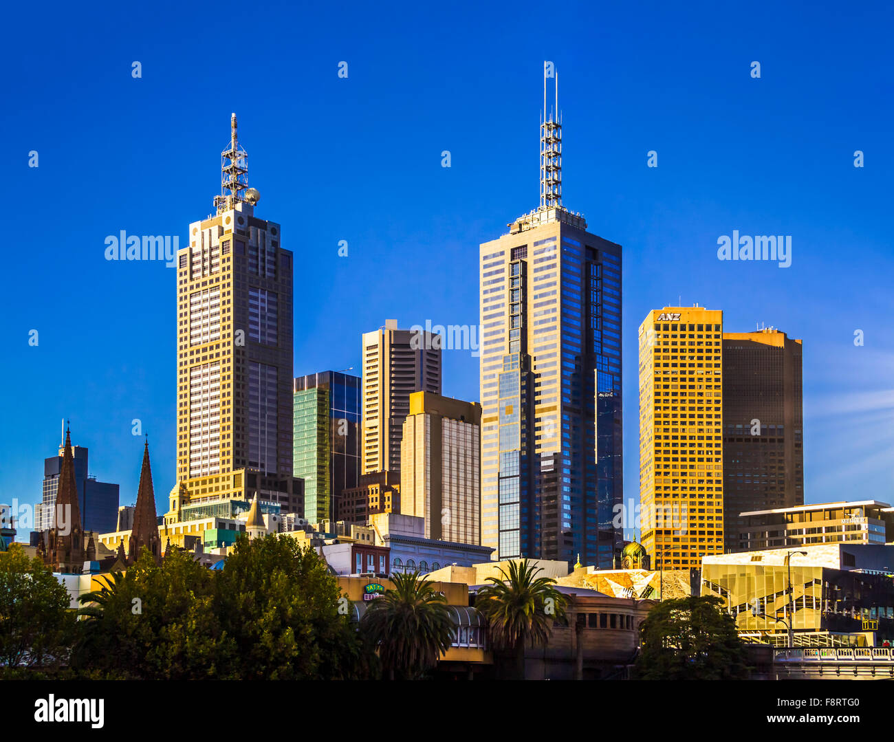 Melbourne cbd hi res stock photography and images Alamy
