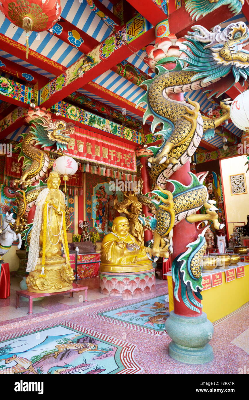 Thailand - Bangkok, Chinese Temple Stock Photo
