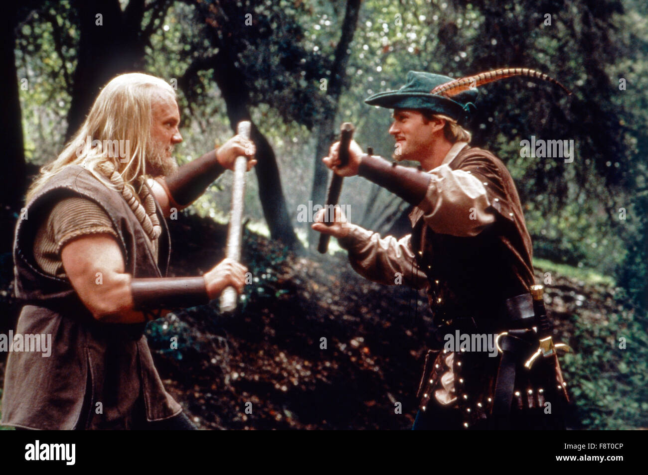 Robin Hood: Men in Tights, aka: Robin Hood - Helden in Strumpfhosen,  Frankreich/USA 1993, Regie: Mel Brooks, Darsteller: Eric Allan Kramer  (links), Cary Elwes Stock Photo - Alamy