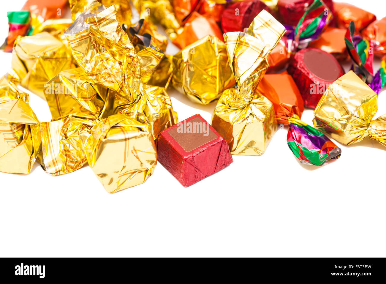 Colorful bonbons Stock Photo