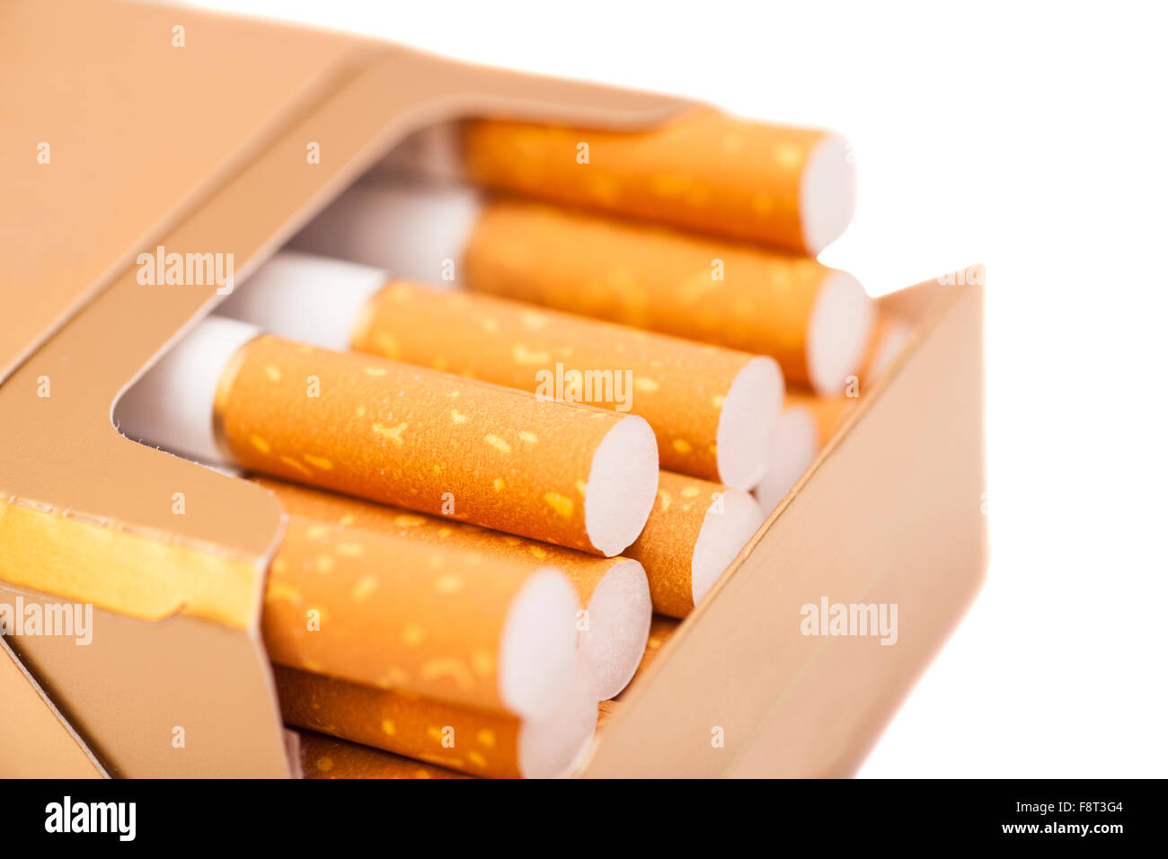 Box of cigarettes Stock Photo Alamy