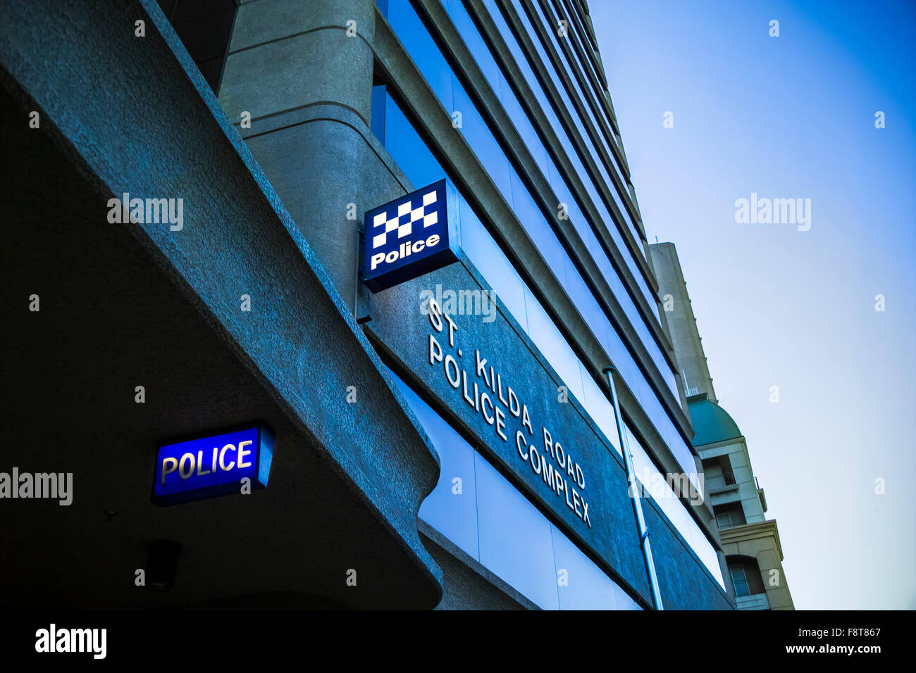 St Kilda Police Station, Melbourne, Australia Stock Photo Alamy