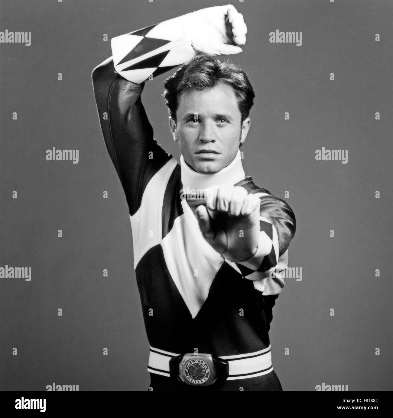 Actor blue power ranger hi-res stock photography and images - Alamy