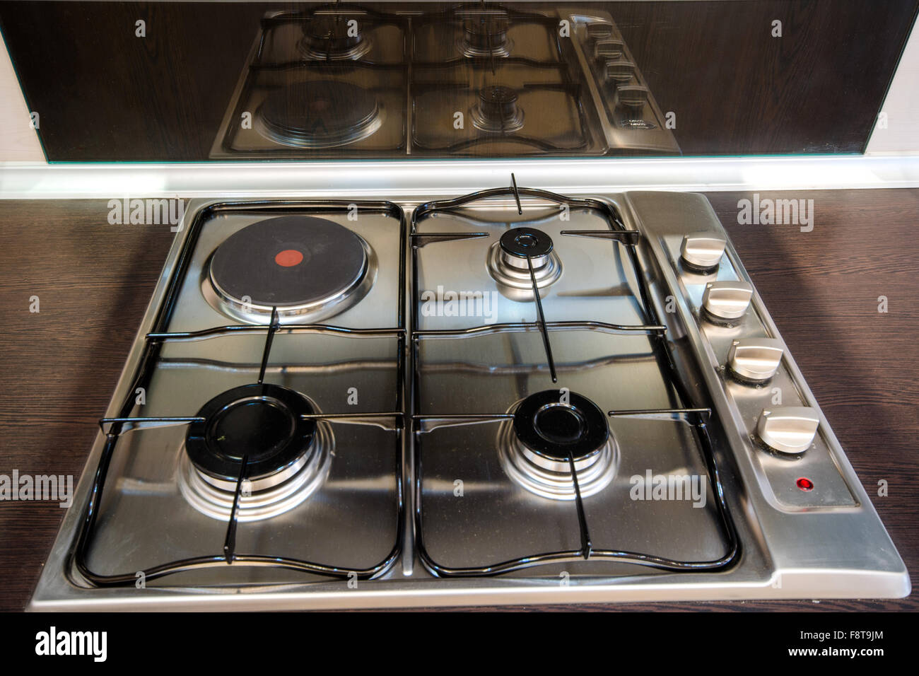 Interior of modern kitchen Stock Photo - Alamy