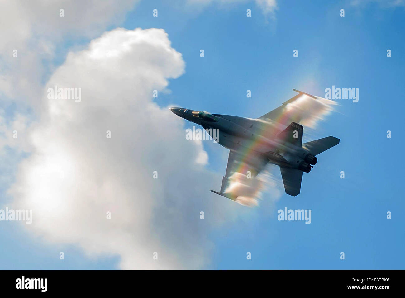 F/A-18E Super Hornet fighter jet aircraft Stock Photo