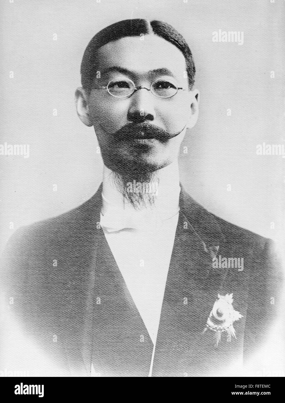 Lou Tseng-Tsiang, Chinese diplomat, Roman Catholic monk and twice Premier of the Republic of China Stock Photo