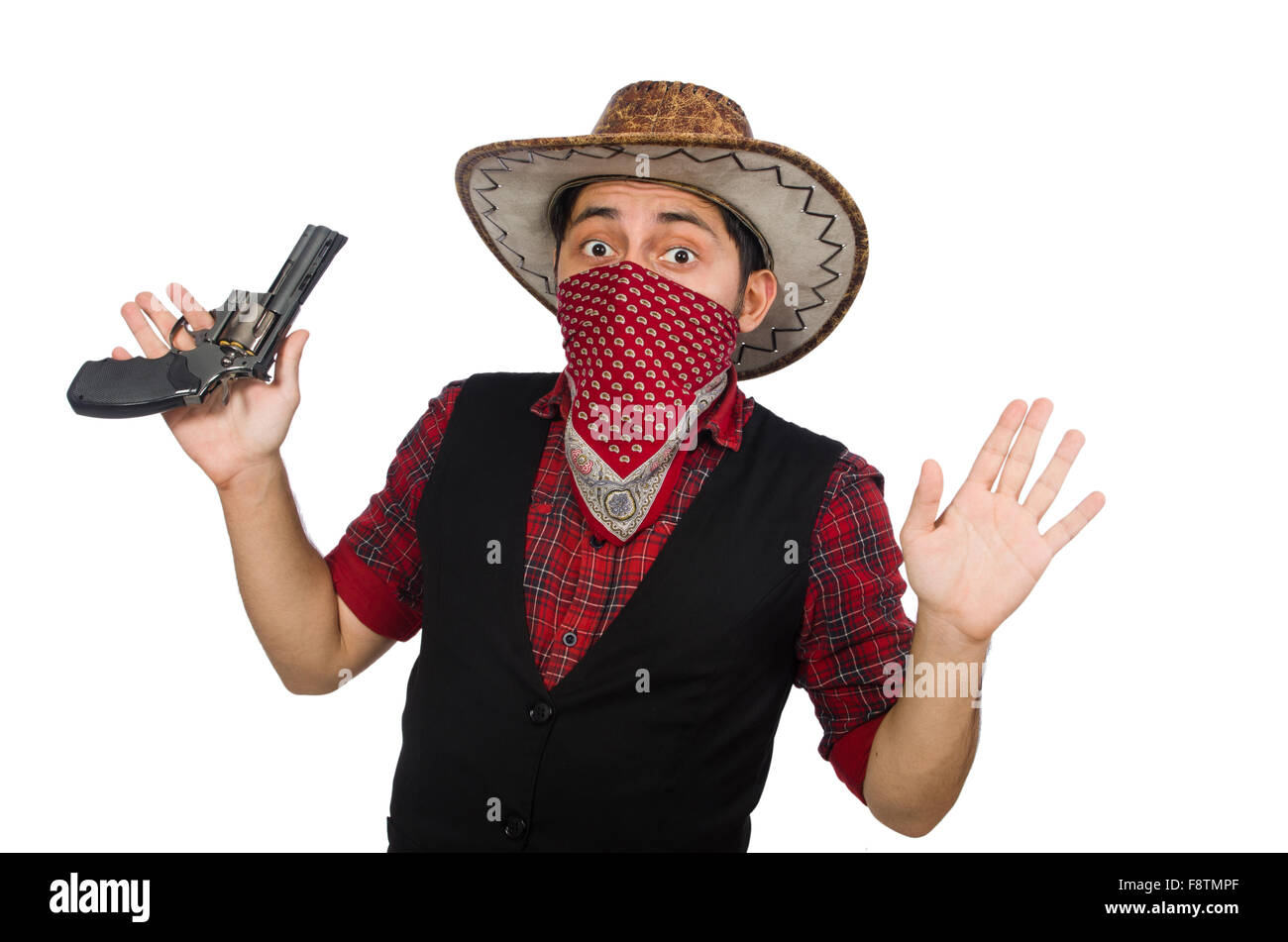 Mexican cowboy in black hi-res stock photography and images - Alamy