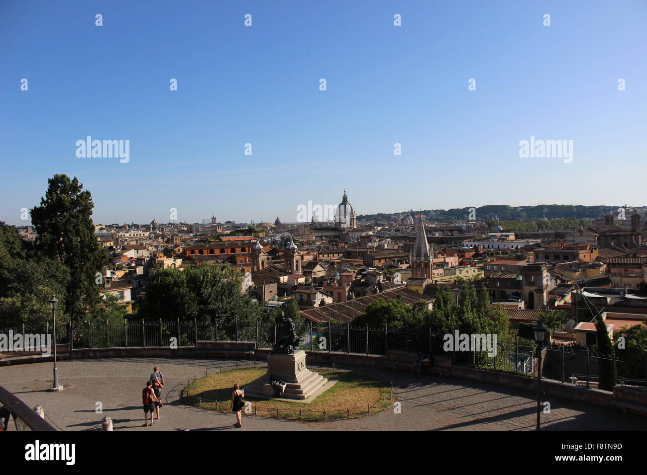 View Over Rome Rome view sunset hi-res stock photography and images - Alamy